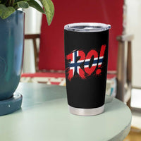 Ro Norway Viking Norwegian Flag Nordic Pride Tumbler Cup