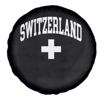 Switzerland Flag Vintage Spare Tire Cover Swiss Retro Vintage