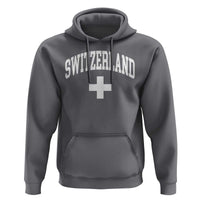Switzerland Flag Vintage Hoodie Swiss Retro Vintage