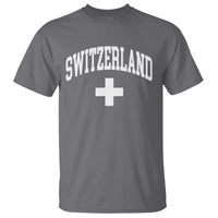 Switzerland Flag Vintage T Shirt Swiss Retro Vintage