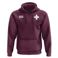 Switzerland Hoodie Retro Swiss Flag