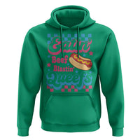 Hotdog Eatin Beef Blastin Queefs Inappropriate Hoodie Retro Groovy Hotdog Meme Funny Cringe Offensive Humor