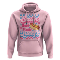 Hotdog Eatin Beef Blastin Queefs Inappropriate Hoodie Retro Groovy Hotdog Meme Funny Cringe Offensive Humor