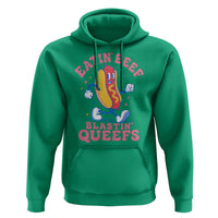 Hotdog Eatin Beef Blastin Queefs Inappropriate Hoodie Funny Cringe Offensive Humor