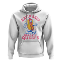 Hotdog Eatin Beef Blastin Queefs Inappropriate Hoodie Funny Cringe Offensive Humor