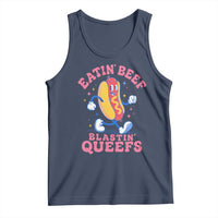 Hotdog Eatin Beef Blastin Queefs Inappropriate Tank Top Funny Cringe Offensive Humor