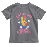 Hotdog Eatin Beef Blastin Queefs Inappropriate Toddler T Shirt Funny Cringe Offensive Humor