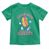 Hotdog Eatin Beef Blastin Queefs Inappropriate Toddler T Shirt Funny Cringe Offensive Humor