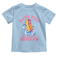 Hotdog Eatin Beef Blastin Queefs Inappropriate Toddler T Shirt Funny Cringe Offensive Humor