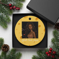 Need-Jesus Sarcastic Afro Doll Meme Funny Saying Christian Ceramic Ornament Black Girl African Pride