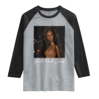 Need-Jesus Sarcastic Afro Doll Meme Funny Saying Christian Raglan Shirt Black Girl African Pride