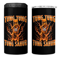 Tung Tung Tung Sahur is Calling Scuba Dance Meme 4 in 1 Can Cooler Tumbler Italian Brainrot