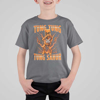 Tung Tung Tung Sahur is Calling Scuba Dance Meme T Shirt For Kid Italian Brainrot