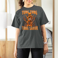 Tung Tung Tung Sahur is Calling Scuba Dance Meme T Shirt For Women Italian Brainrot