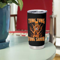 Tung Tung Tung Sahur is Calling Scuba Dance Meme Tumbler Cup Italian Brainrot