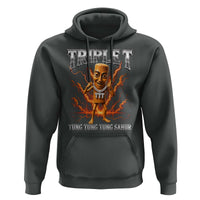 Triple T Tung Tung Tung Sahur Brainrot Meme Hoodie