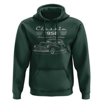 70th Birthday Hoodie Vintage Retro Car Classic 1956 70 Year Old Gift