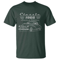 60th Birthday T Shirt Vintage Retro Car Classic 1966 60 Year Old Gift