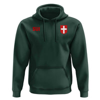 Switzerland Hoodie Vintage Retro Swiss Flag