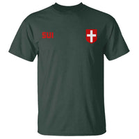 Switzerland T Shirt Vintage Retro Swiss Flag