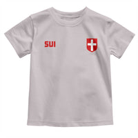 Switzerland Toddler T Shirt Vintage Retro Swiss Flag