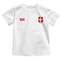 Switzerland Toddler T Shirt Vintage Retro Swiss Flag