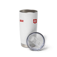 Switzerland Tumbler Cup Vintage Retro Swiss Flag