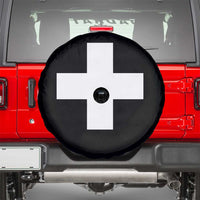 Swiss Vintage Cross Flag Switzerland Spare Tire Cover
