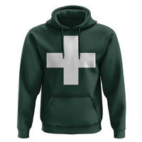 Swiss Vintage Cross Flag Switzerland Hoodie
