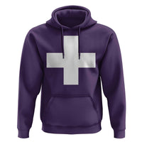 Swiss Vintage Cross Flag Switzerland Hoodie