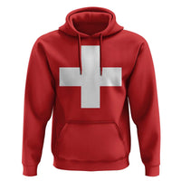 Swiss Vintage Cross Flag Switzerland Hoodie