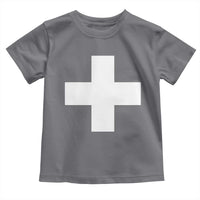 Swiss Vintage Cross Flag Switzerland Toddler T Shirt