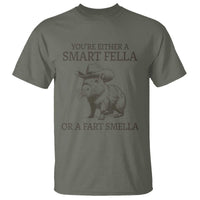 Funny Capybara T Shirt Retro Smart Fella Capybara Vintage 90s - Wonder Print Shop