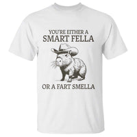 Funny Capybara T Shirt Retro Smart Fella Capybara Vintage 90s - Wonder Print Shop