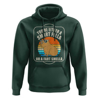 Funny Capybara Hoodie Vintage Retro Rodent Dont Be Worry Be Capy