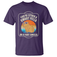 Funny Capybara T Shirt Vintage Retro Rodent Dont Be Worry Be Capy - Wonder Print Shop