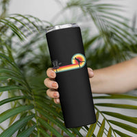 Disc Golf Retro Skinny Tumbler Vintage Frisbee Golf Player