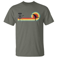 Disc Golf Retro T Shirt Vintage Frisbee Golf Player - Wonder Print Shop