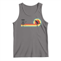 Disc Golf Retro Tank Top Vintage Frisbee Golf Player