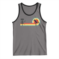 Disc Golf Retro Tank Top Vintage Frisbee Golf Player
