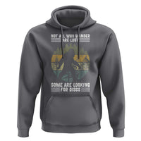 Funny Bigfoot Disc Golf Hoodie Not All Who Wander Are Lost Sasquatch Lovers