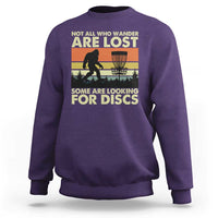 Funny Disc Golf Bigfoot Sweatshirt Vintage Sasquatch Sports Golfer Dad Frisbee - Wonder Print Shop