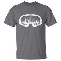 Skiing T Shirt Skiing Goggles Snow Wintersport Ski Snowboard - Wonder Print Shop