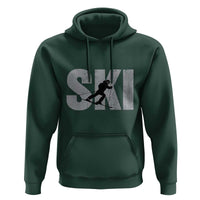Cool Distressed Skiing Hoodie for Skiers