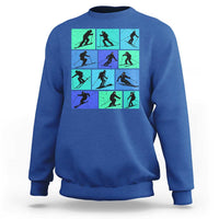 Skiing Sweatshirt for Skiers Wintersport Ski Snowboard - Wonder Print Shop