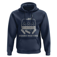 Funny Skiing Hoodie Snowboard Meeting Gift