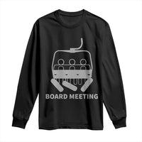 Funny Skiing Long Sleeve Shirt Snowboard Meeting Gift