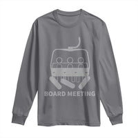 Funny Skiing Long Sleeve Shirt Snowboard Meeting Gift
