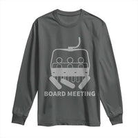Funny Skiing Long Sleeve Shirt Snowboard Meeting Gift