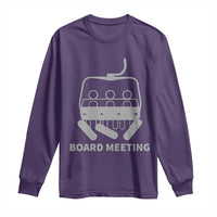 Funny Skiing Long Sleeve Shirt Snowboard Meeting Gift